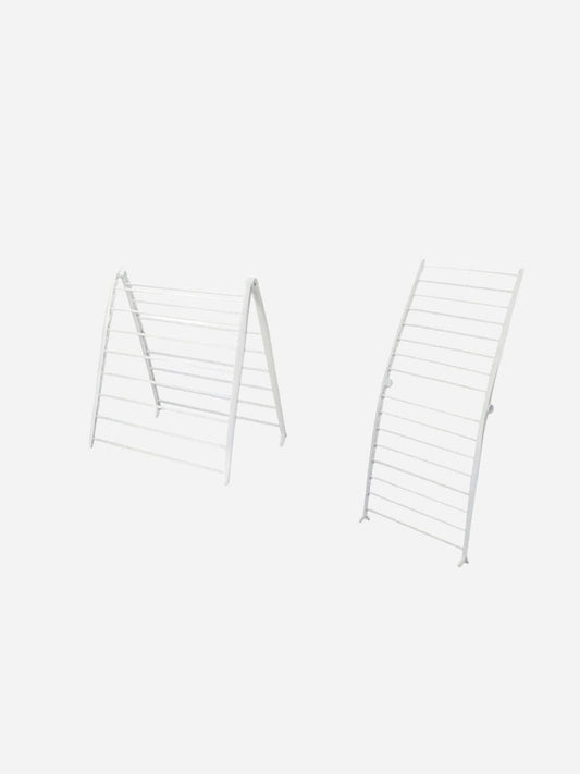 Support séchage pliable vêtements – Pratique Blanc