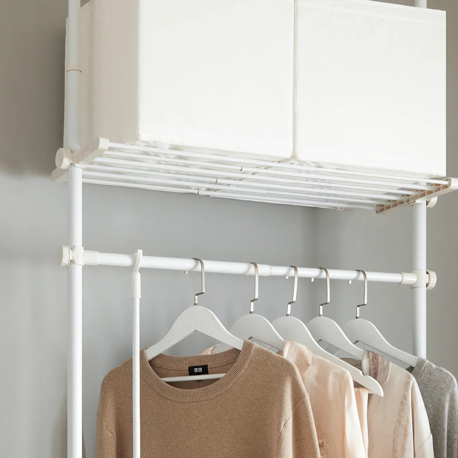 Support robe télescopique - Optimisez votre rangement