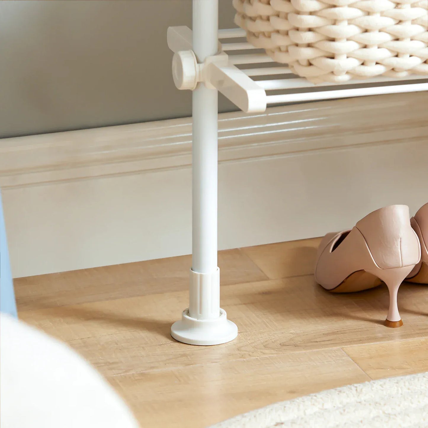 Support robe télescopique - Optimisez votre rangement