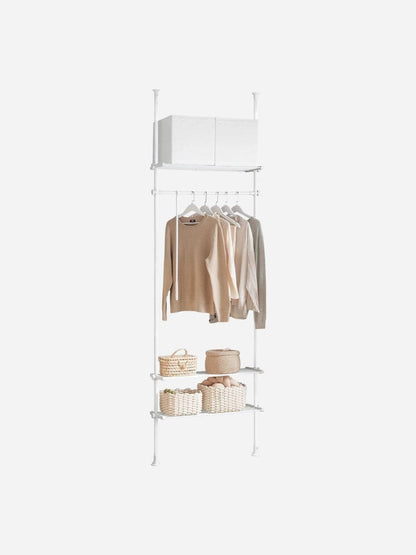 Support robe télescopique - Optimisez votre rangement