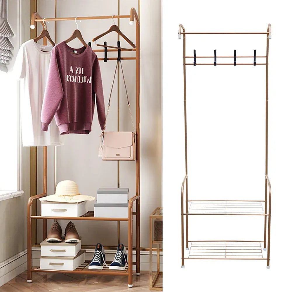 Support rangement vêtements robuste : Libérez de l'espace