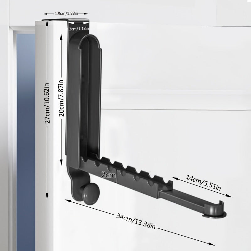Support vêtements pliable suspendu mur - Aéraly