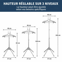 Support de Repassage pour défroisser à Vapeur portable ajustable