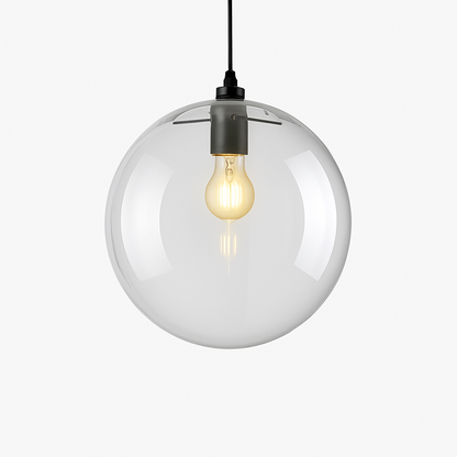 Suspension design boule en verre ONIRA
