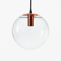 Suspension design boule en verre ONIRA