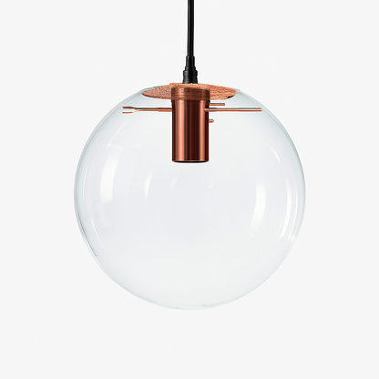 Suspension design boule en verre ONIRA