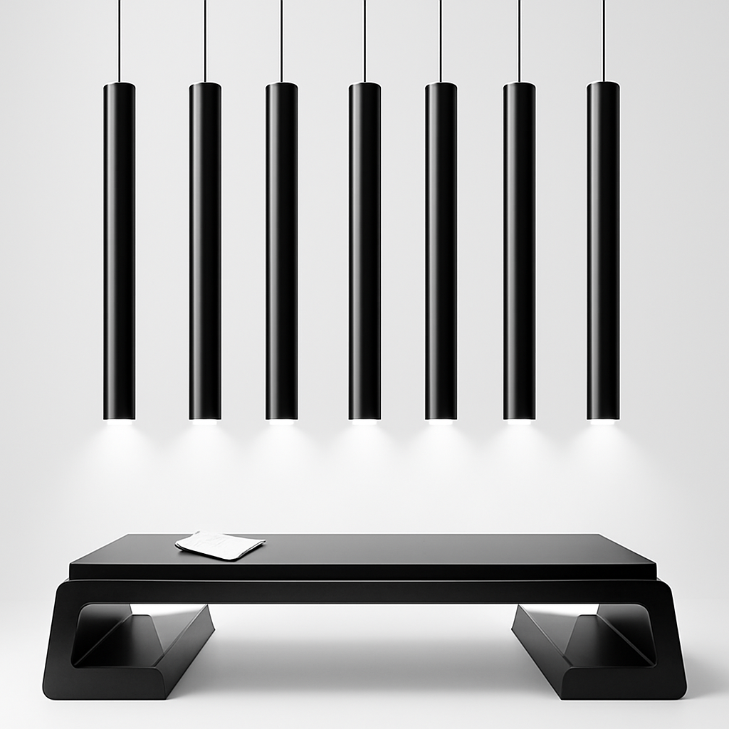Suspension design cylindrique LED CANNA
