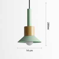 Suspension design bois et métal formes variées TELAIO