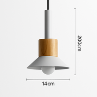 Suspension design bois et métal formes variées TELAIO