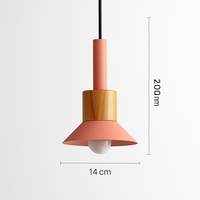 Suspension design bois et métal formes variées TELAIO
