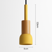 Suspension design bois et métal formes variées TELAIO
