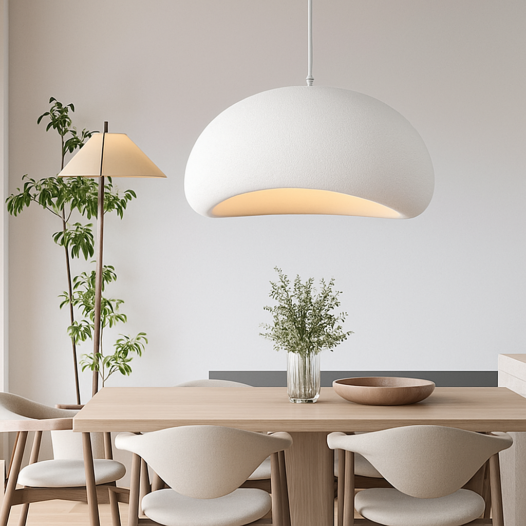 Suspension design LED forme originale tressée ENIGMA