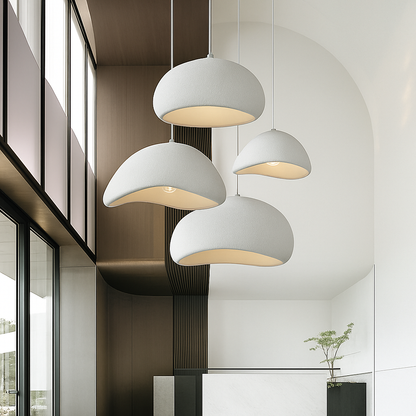 Suspension design LED forme originale tressée ENIGMA