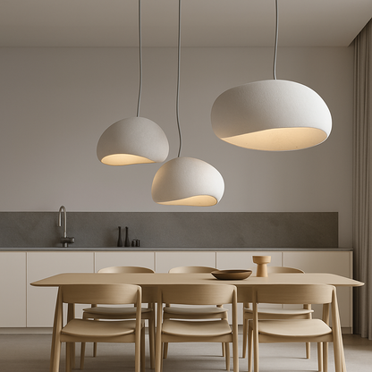 Suspension design LED forme originale tressée ENIGMA