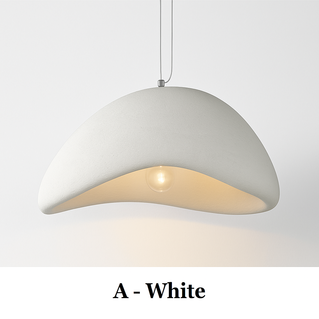 Suspension design LED forme originale tressée ENIGMA