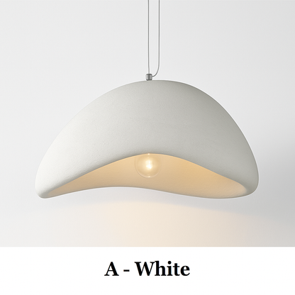 Suspension design LED forme originale tressée ENIGMA