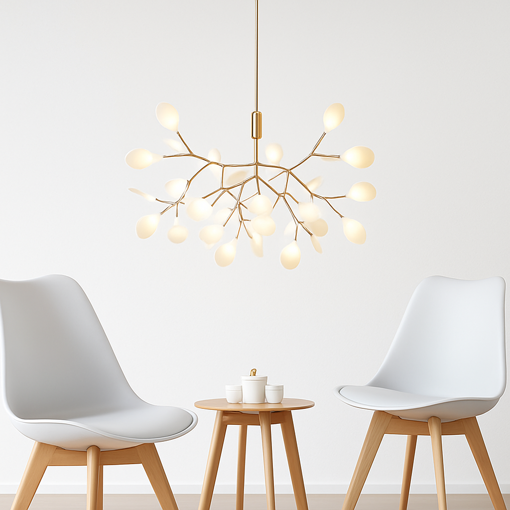 Suspension design moderne LED silhouette arbre RAMO