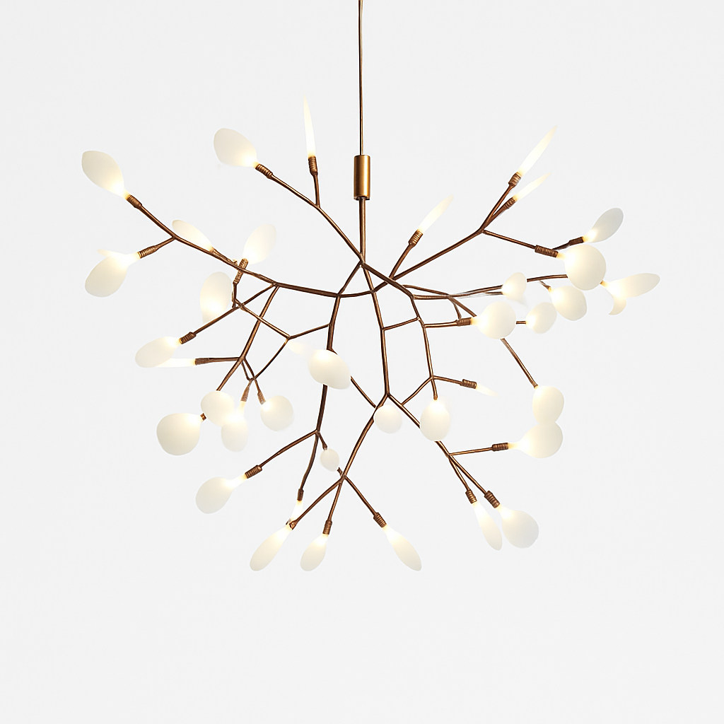 Suspension design moderne LED silhouette arbre RAMO