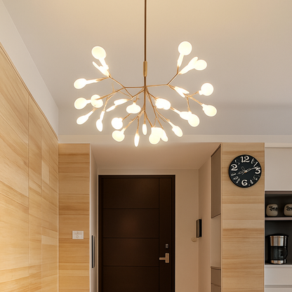 Suspension design moderne LED silhouette arbre RAMO