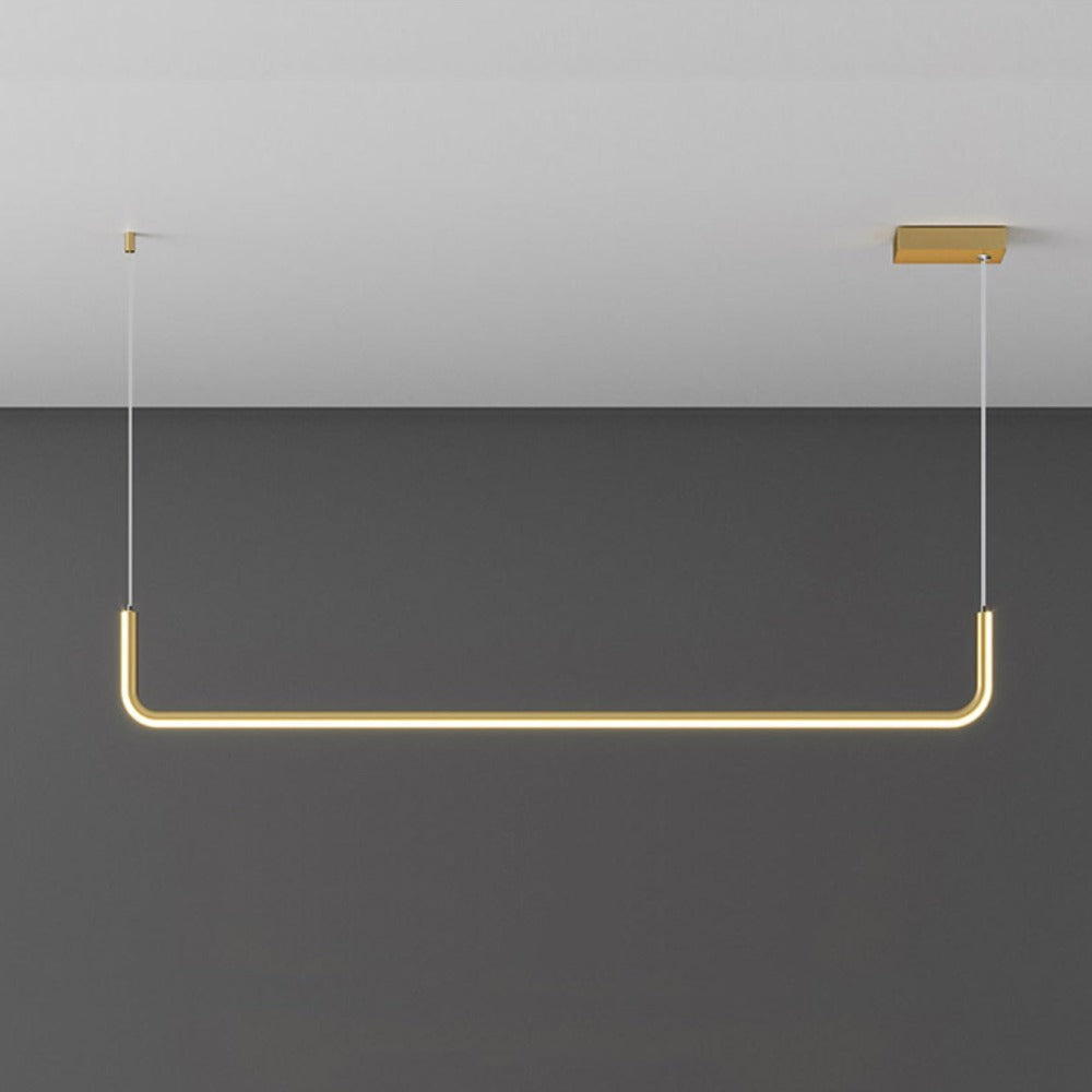 Suspension design moderne LED profil aluminium LAMA