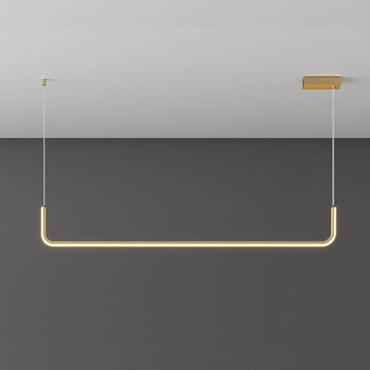 Suspension design moderne LED profil aluminium LAMA