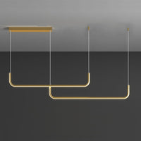Suspension design moderne LED profil aluminium LAMA