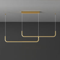 Suspension design moderne LED profil aluminium LAMA