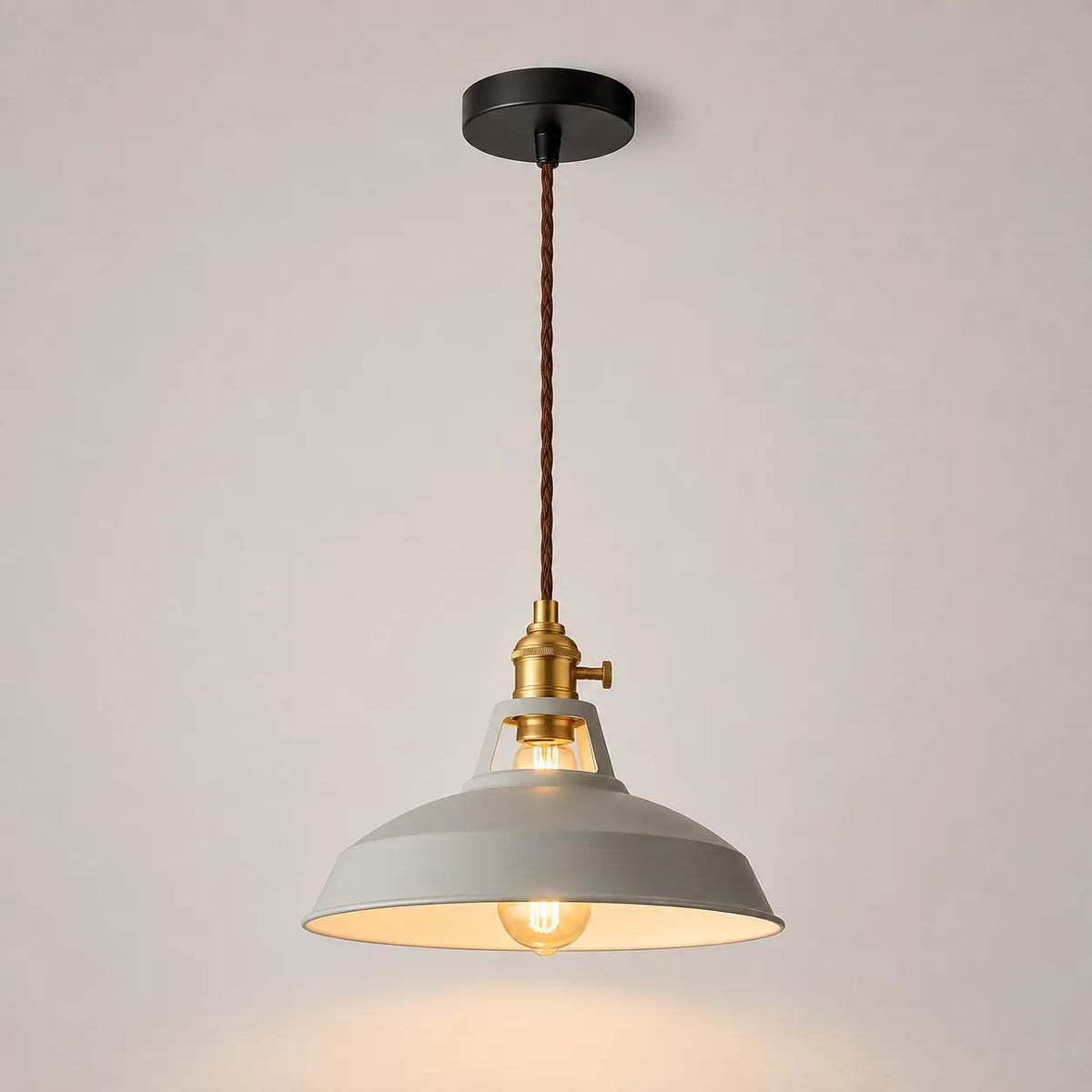 ZANCO - Suspension Industrielle Rétro, Teintes Pastel, Salon