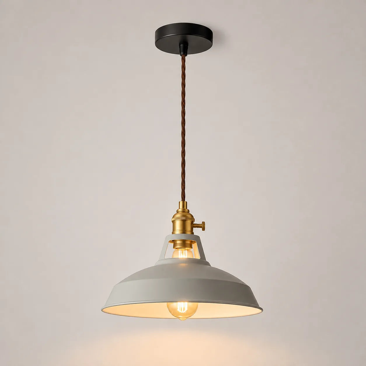 ZANCO - Suspension Industrielle Rétro, Teintes Pastel, Salon