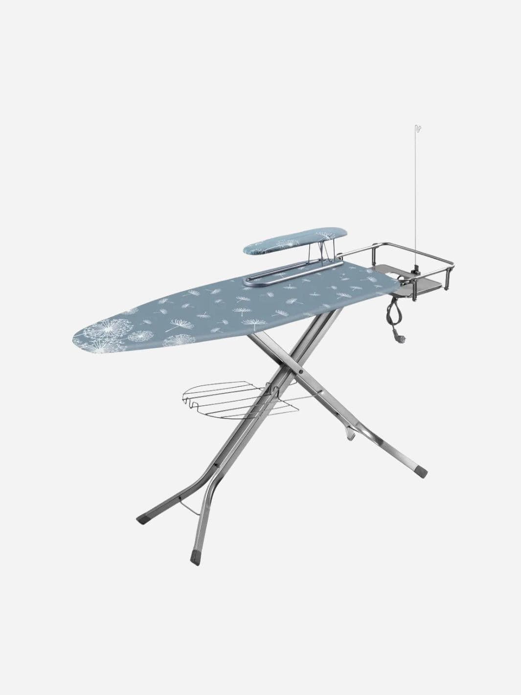 Table à repasser ergonomique pour un repassage facilité Bleu