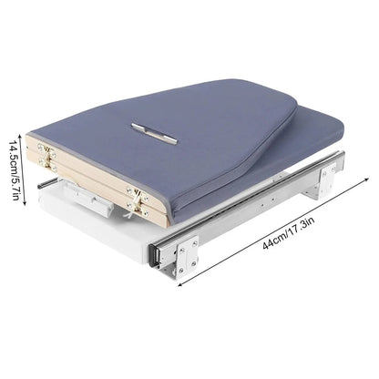 Table à repasser pliable stable et compacte Gris