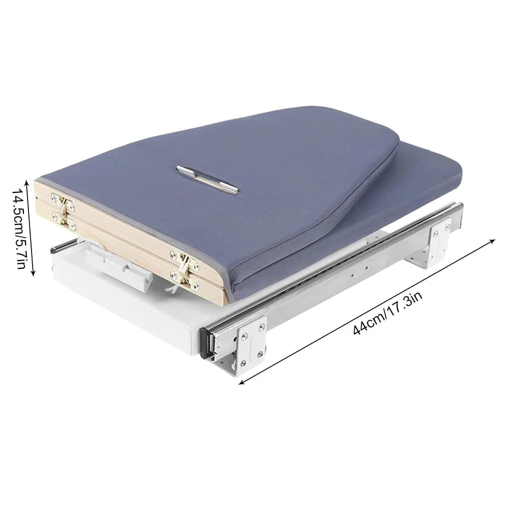 Table à repasser pliable stable et compacte Gris