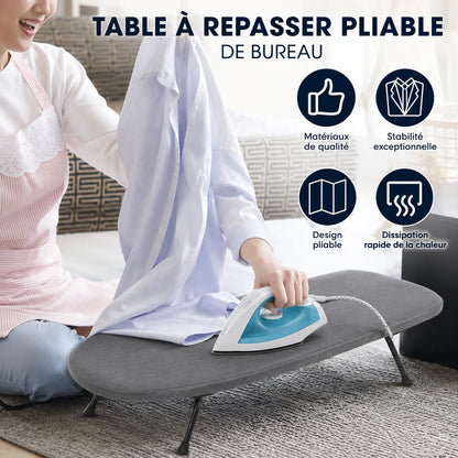 Mini table à repasser pliante et pratique