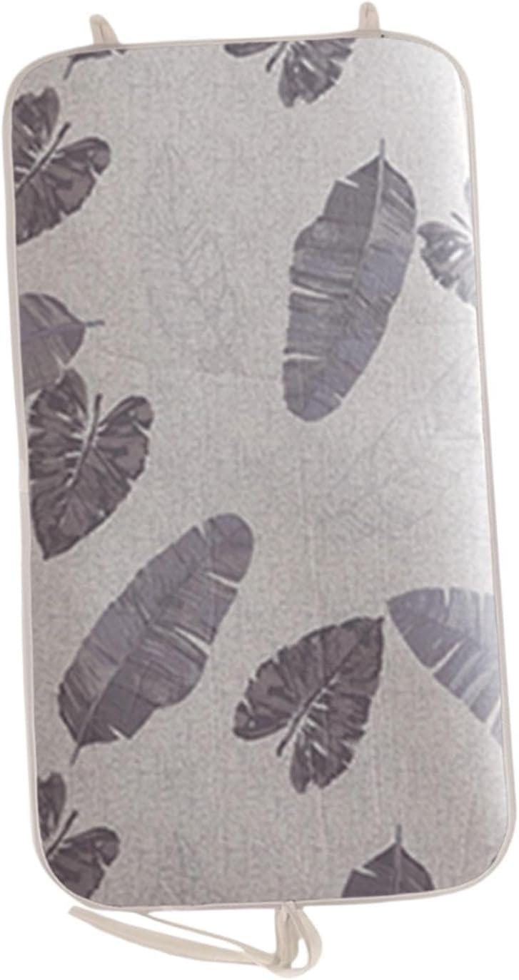 Tapis pour repasser portable et pliable en coton Feuille