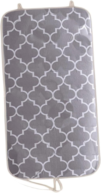 Tapis pour repasser portable et pliable en coton Motif C