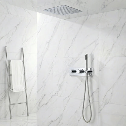 Ensemble de Douche encastré chrome