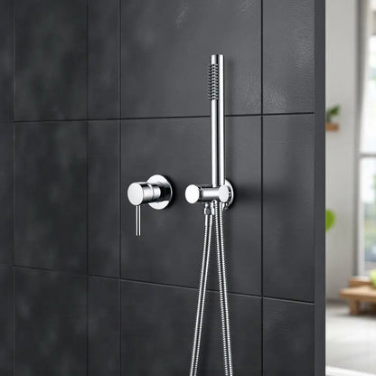 Mitigeur de Douche mural chrome