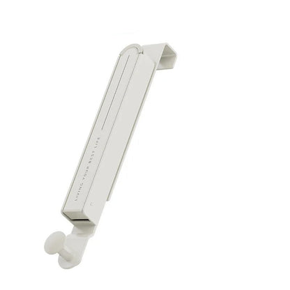 Petit étendoir pliable rétractable - Mural adhésif ou sur porte, 2 coloris