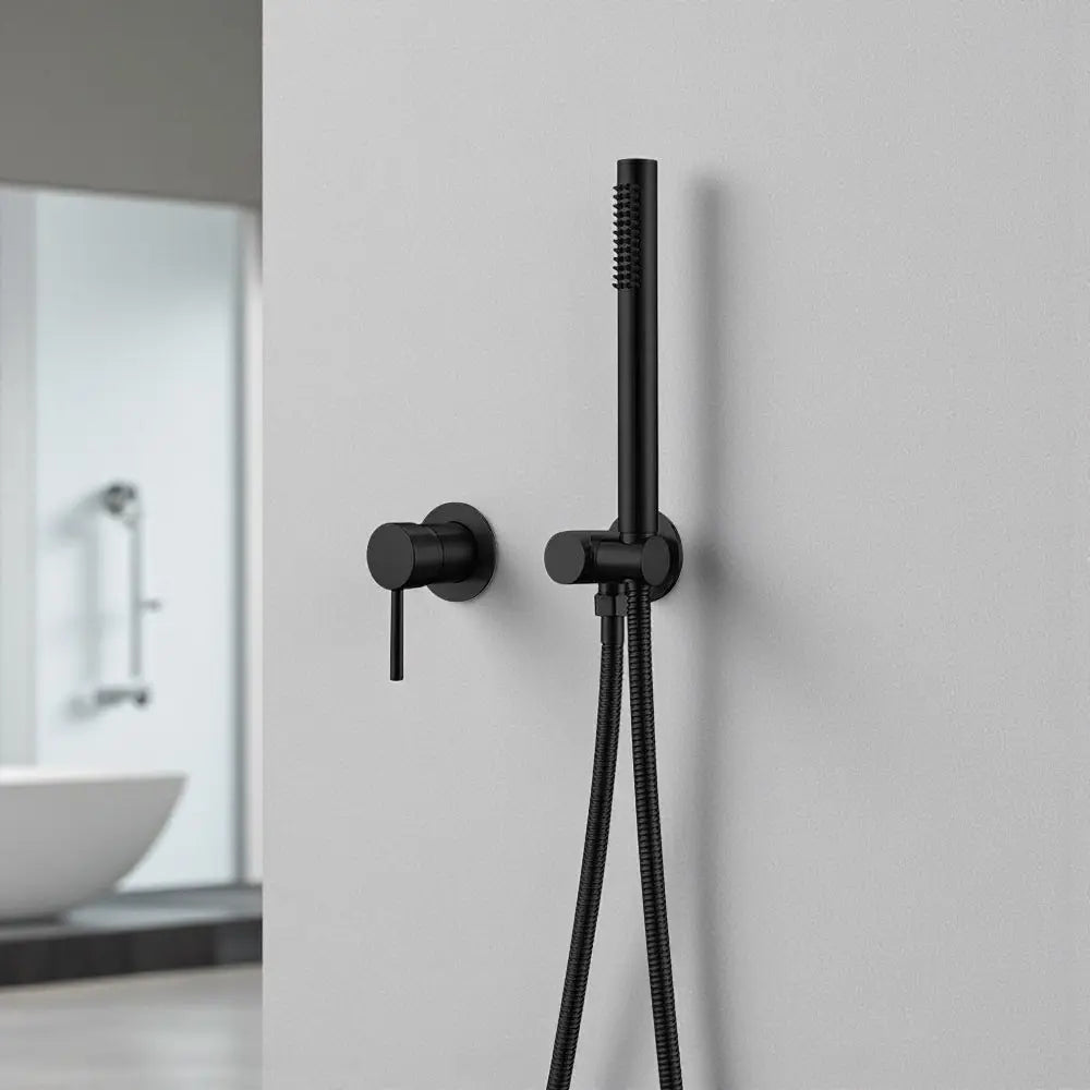 Mitigeur de Douche mural noir