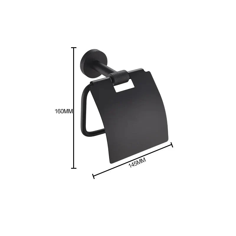Porte-rouleau moleté avec ou sans cache