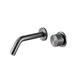 Cassiterite Robinet de Lavabo Mural Moleté, 4 Finitions