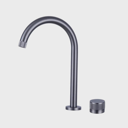 Mitigeur de lavabo moleté 5 finitions