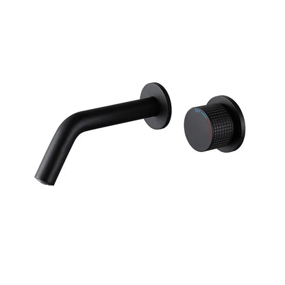 Cassiterite Robinet de Lavabo Mural Moleté, 4 Finitions