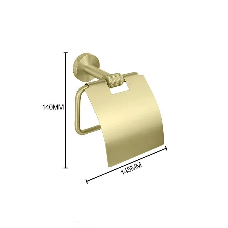 Porte-rouleau moleté avec ou sans cache