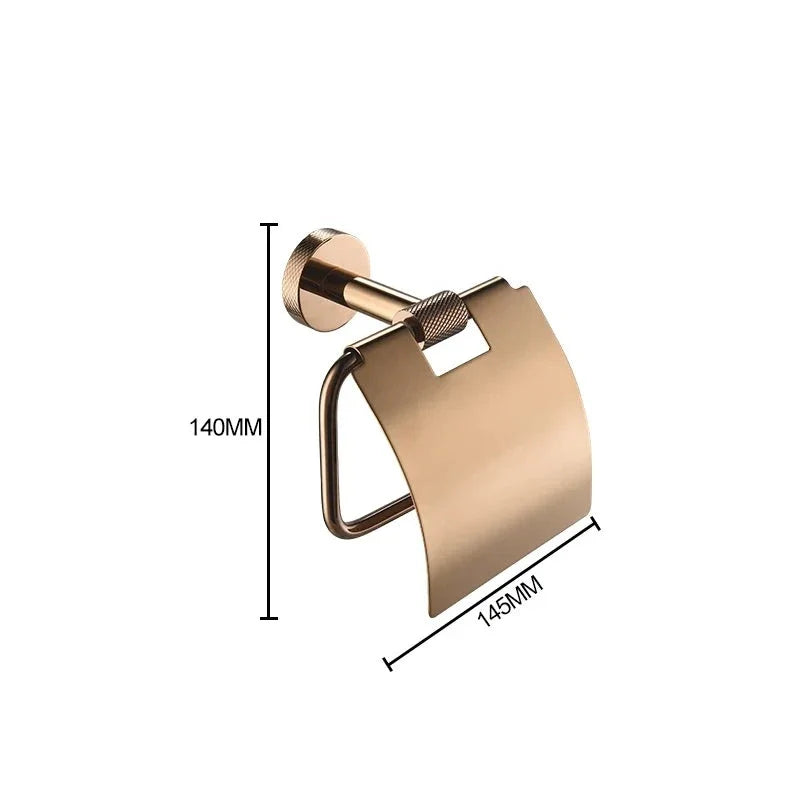 Porte-rouleau moleté avec ou sans cache
