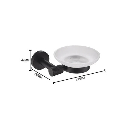Porte-savon moleté coupelle ou distributeur