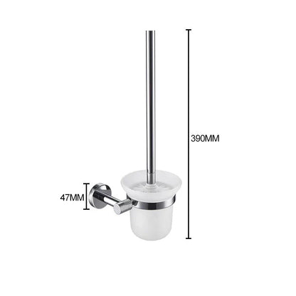Porte-brosse WC moleté