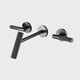 Mitigeur de lavabo encastré anthracite
