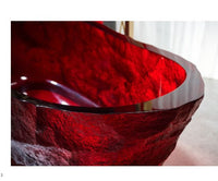 Détail de la baignoire Vitra GBW-1077 Rouge Rubis