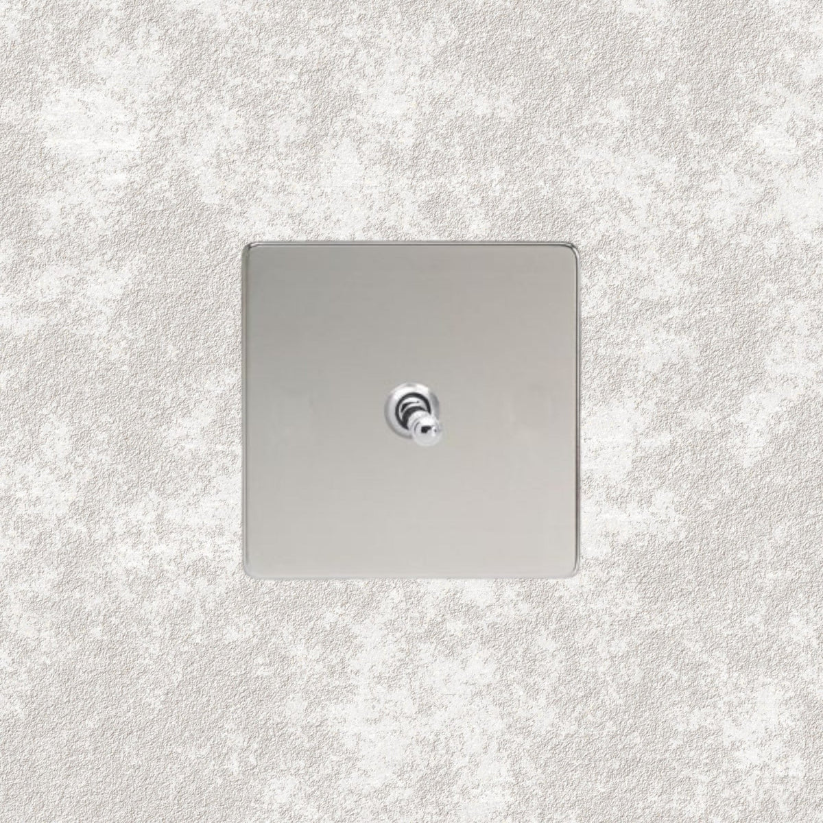 interrupteur va-et-vient simple chrome miroir
